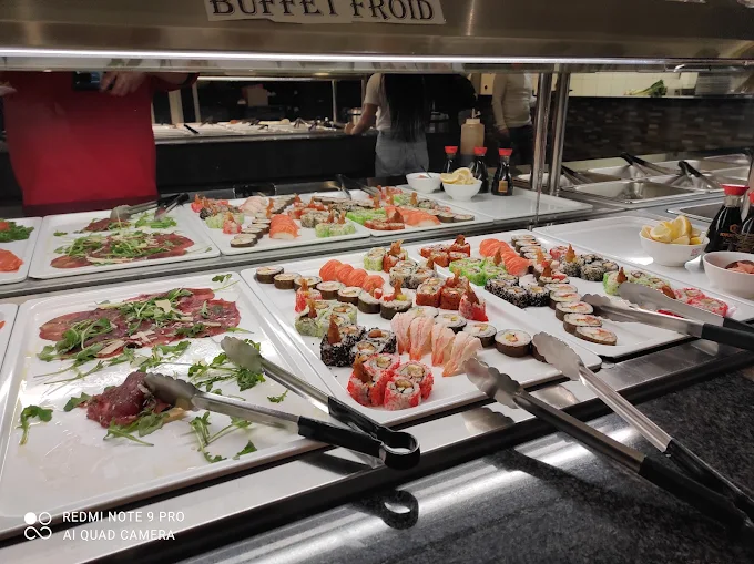 Plat du buffet asiatique Wok In à Rebecq
